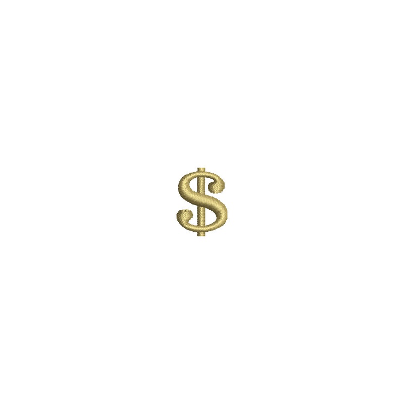 Mini Dollar Sign Default Title One Size