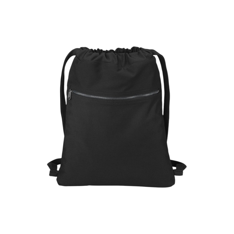 Port Authority BG621 Beach Wash Cinch Pack Black