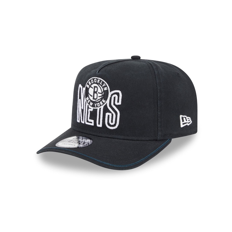 Brooklyn Nets Chainstitch Golfer Hat One Size