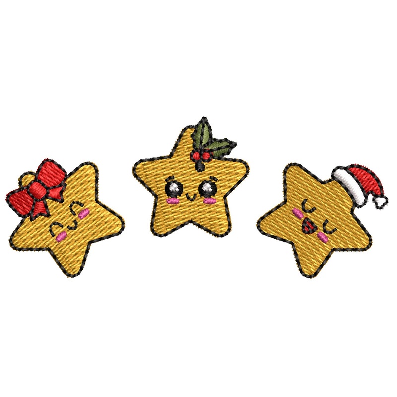 Cute Christmas Stars Cute Christmas Stars One Size