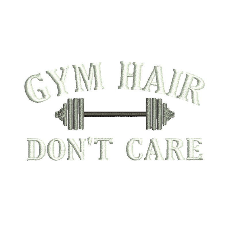 Gym Hair Don’t Care Logo Default Title One Size