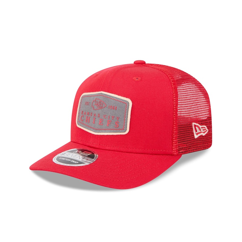 Kansas City Chiefs Labeled 9SEVENTY Stretch-Snap Hat One Size
