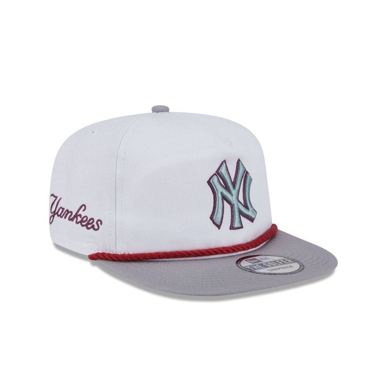 New York Yankees Optic White Golfer Hat One Size