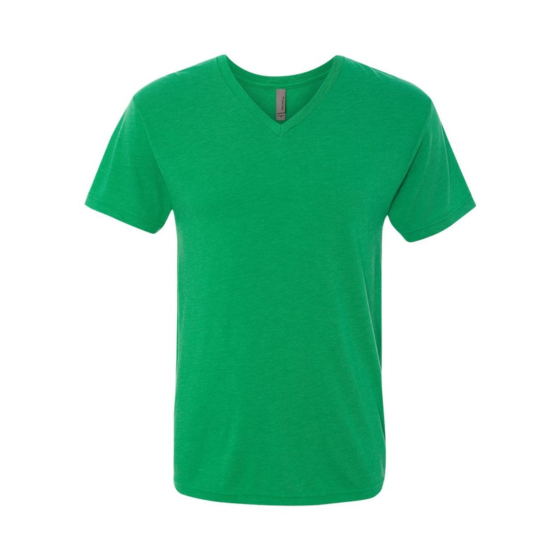 Next Level 6040 Men’s Triblend V-Neck T-Shirt Envy S