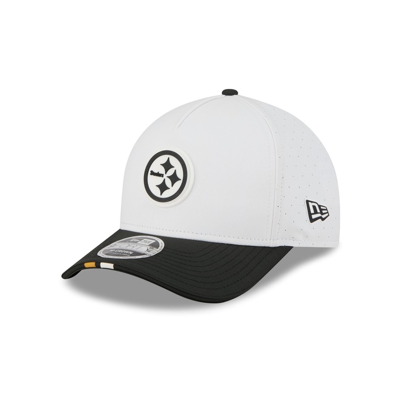 Pittsburgh Steelers 2025 Training 9FORTY M-Crown A-Frame Snapback Hat One Size