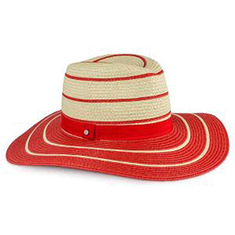 Red Striped Summer Safari Hat – Jones New York Red