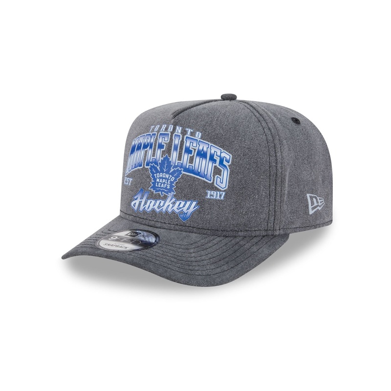 Toronto Maple Leafs Washed 9FIFTY A-Frame Snapback Hat One Size