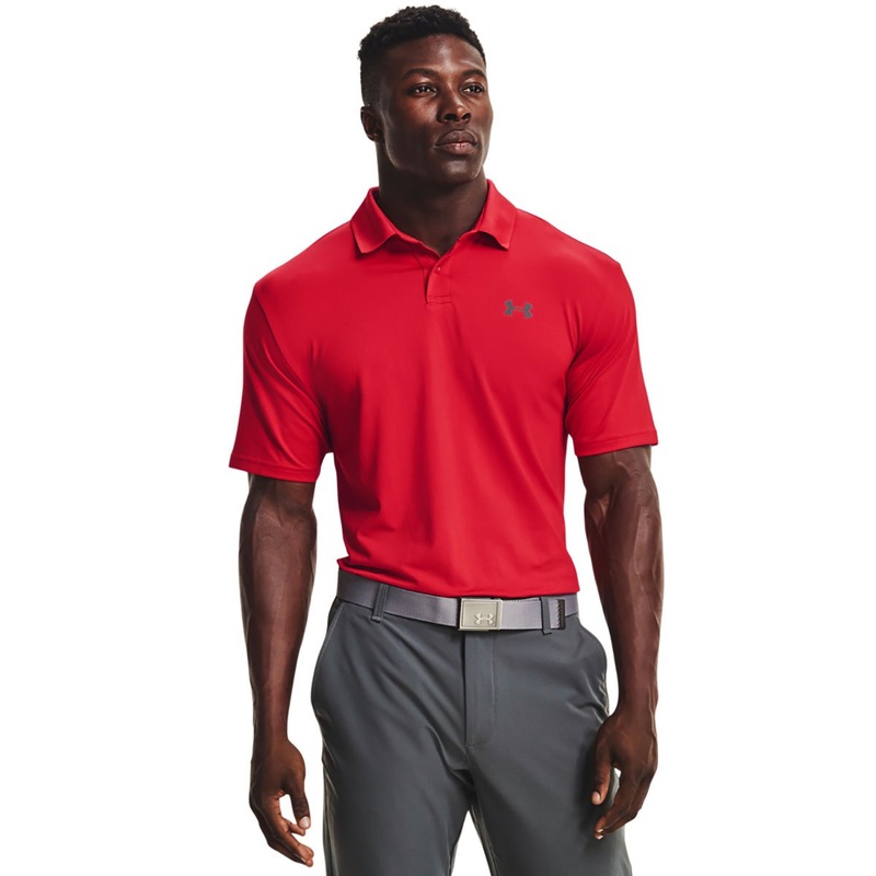 UA Men’s Performance Polo Steel/Black S