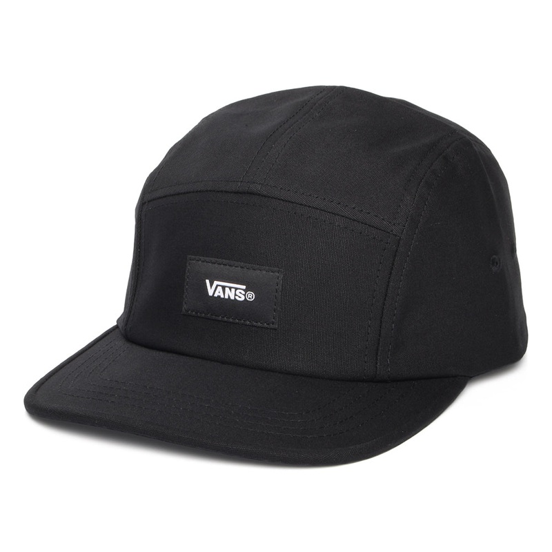 Vans Hats Patch 5 Panel Cap – Black Adjustable