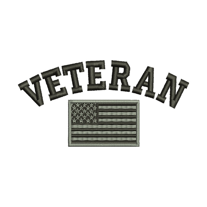 Veteran USA Flag Default Title One Size