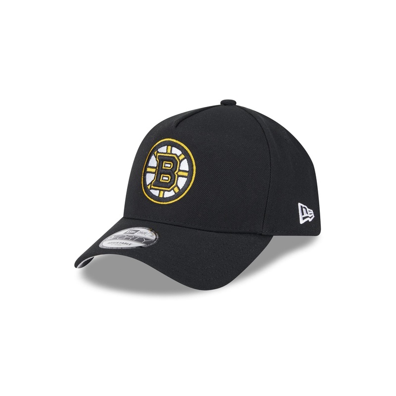 Boston Bruins Team 9FORTY A-Frame Snapback Hat One Size