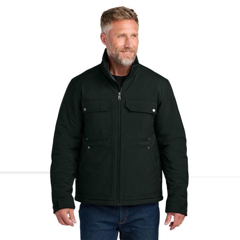 CornerStone CSJ75 Insulated Workwear Soft Shell Black XS