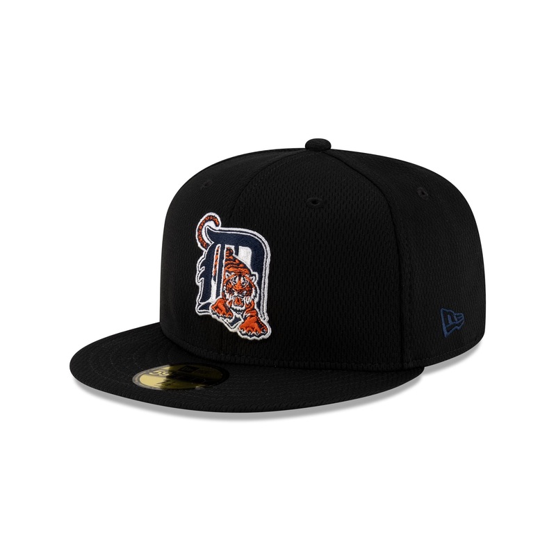 Detroit Tigers 2025 Clubhouse Alt Black 59FIFTY Fitted Hat 7