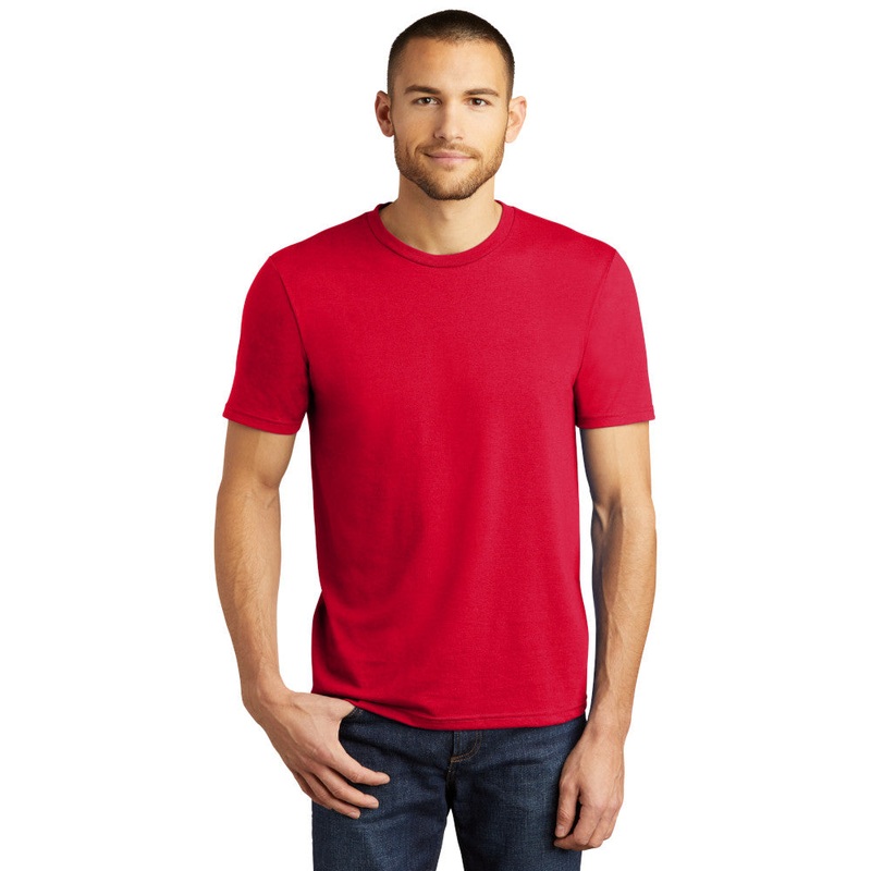 District DM130 Perfect Tri Tee – Classic Red Classic Red XS