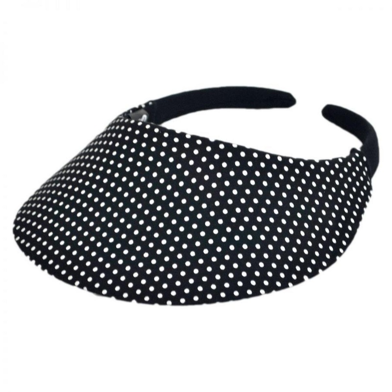 Dots Midsize Visor BLACK ONE SIZE FITS MOST