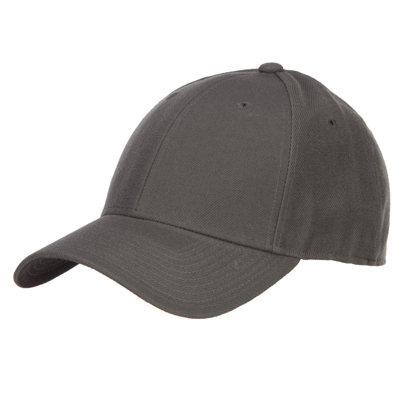 Fitted Cap Charcoal 6-3-4