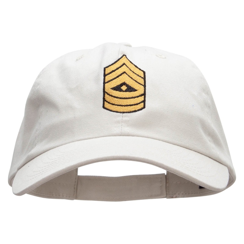 High Ranking Embroidered Low Profile Dyed Cotton Twill Cap Putty One Size
