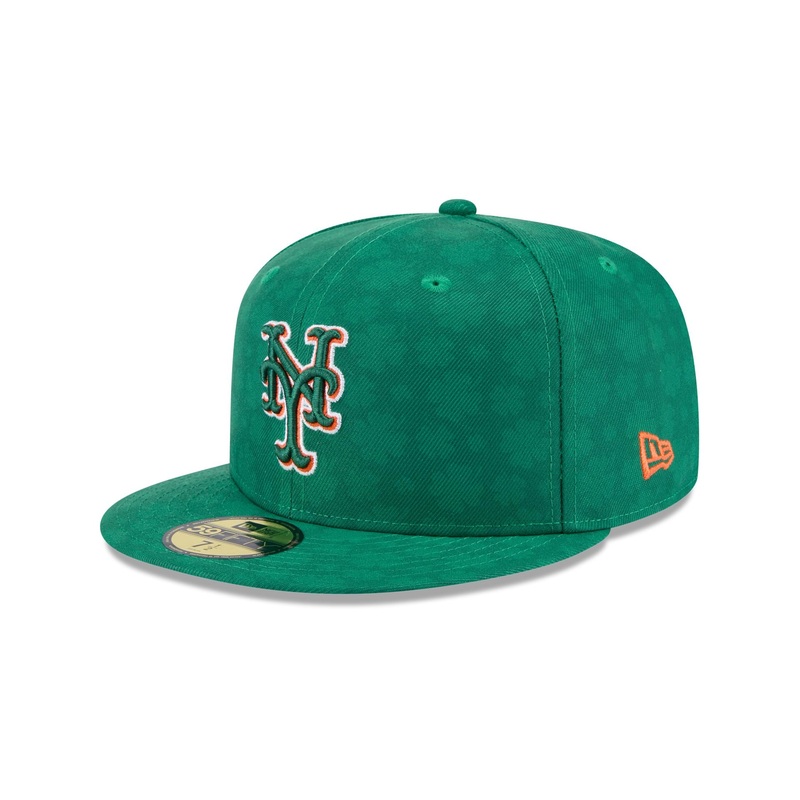 New York Mets St. Patrick’s Day 2025 59FIFTY Fitted Hat 7