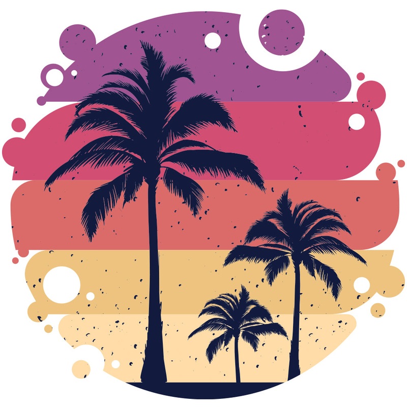 Retro Sunset Default Title One Size