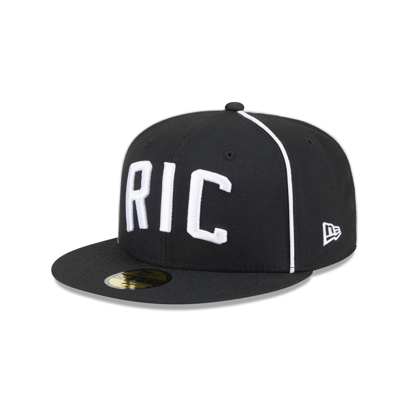 Richmond Flying Squirrels Theme Night Black 59FIFTY Fitted Hat 7