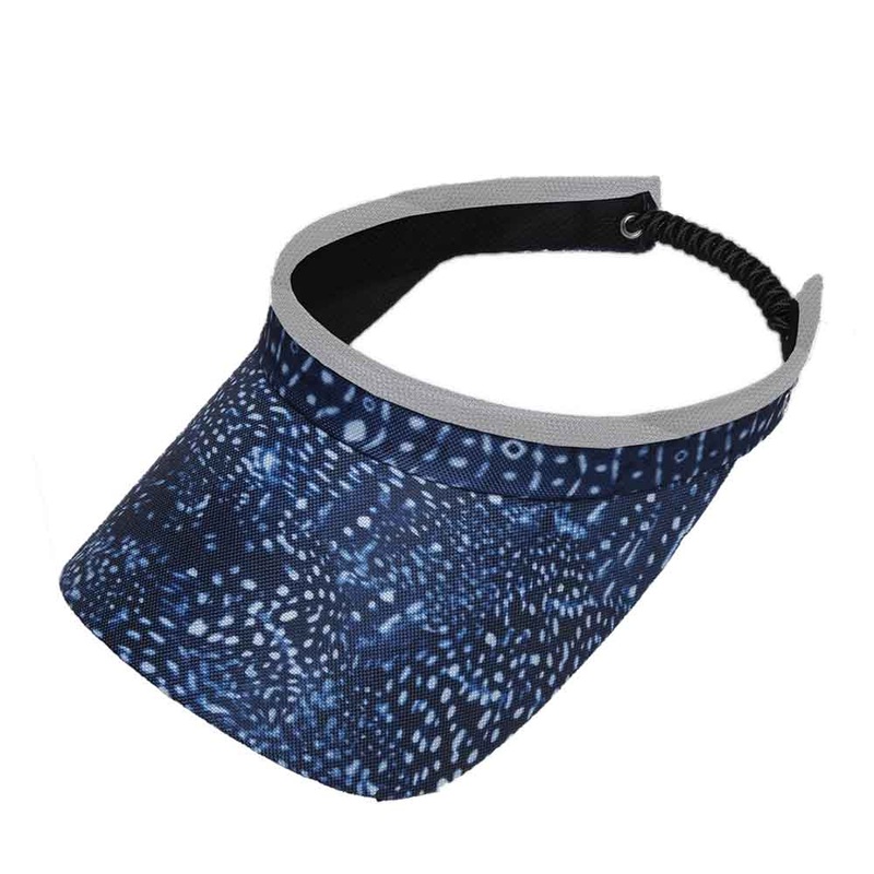 Seascape Golf Sun Visor with Coil Lace – GloveIt Visors Blue