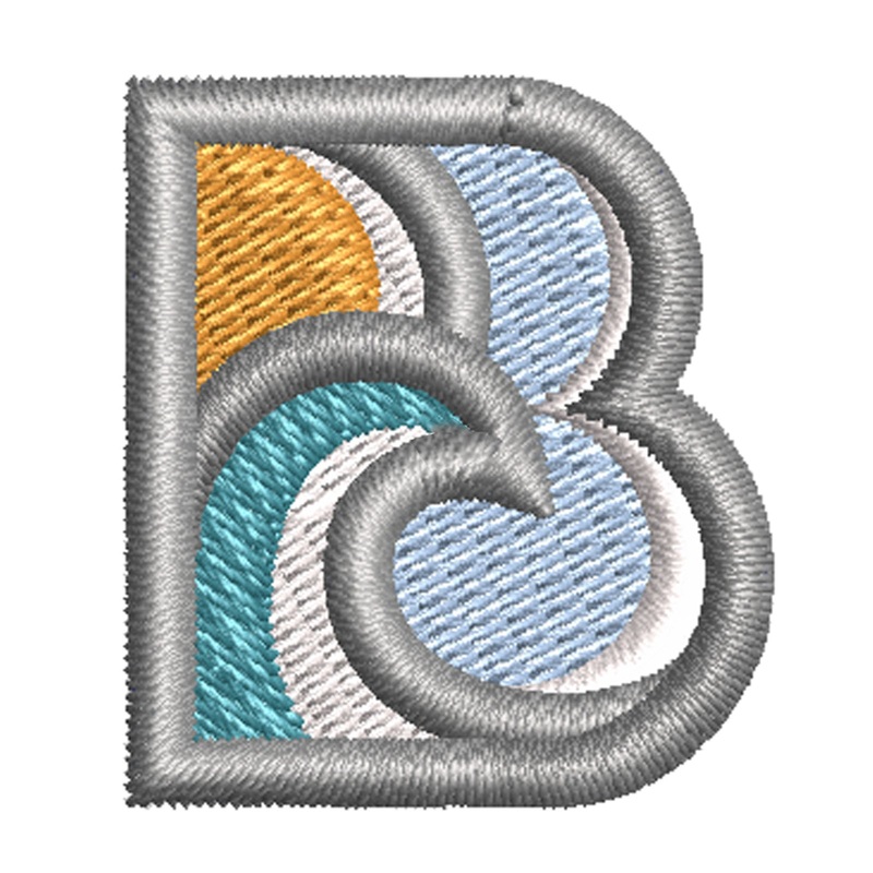 Artistic Graphic Letter B Artistic Graphic Letter B One Size