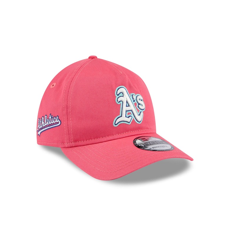 Athletics Coral 9TWENTY A-Frame Adjustable Hat One Size