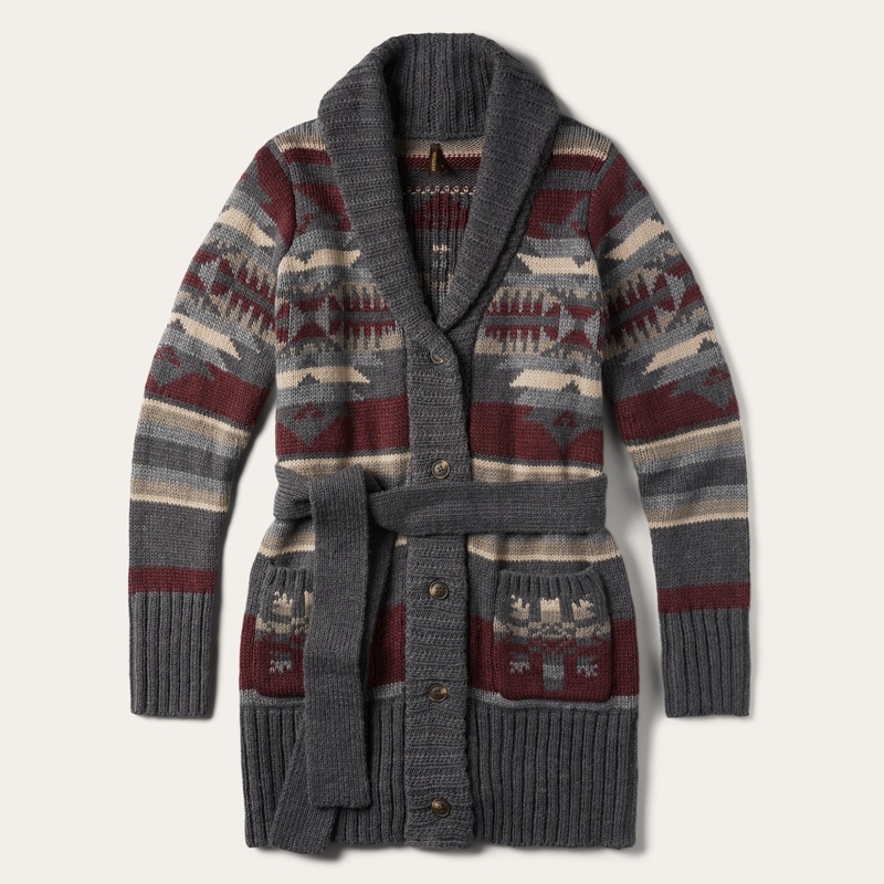 Aztec Belted Cardigan Multi XS