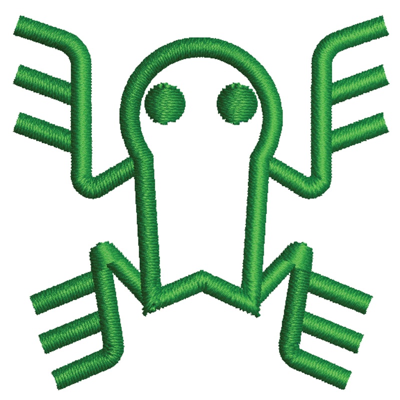Aztec Frog Symbol Aztec Frog Symbol One Size