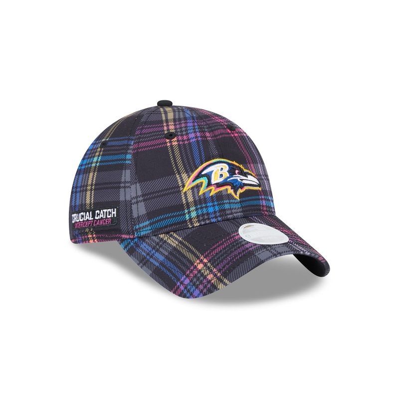Baltimore Ravens 2024 Crucial Catch Women’s 9TWENTY Adjustable Hat One Size