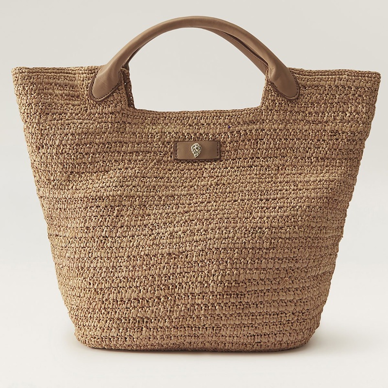 Cassia Small Basket Charcoal/Black