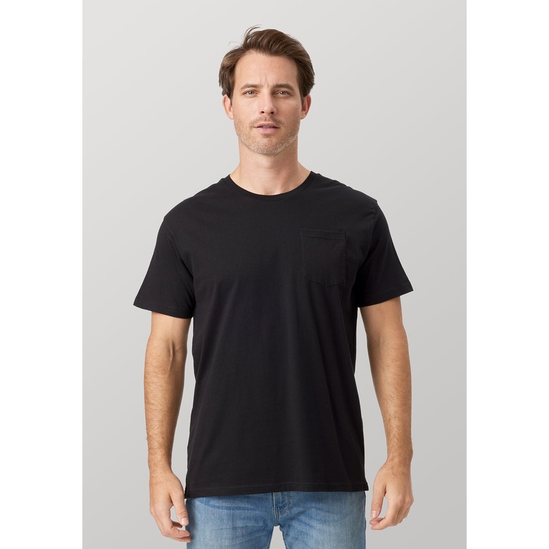 Cotton Heritage MC1220 Men’s Premium Pocket T-Shirt Black S