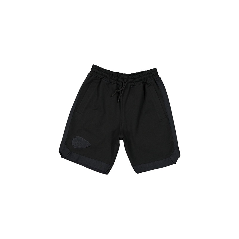 Kansas City Chiefs Black on Black Logo Select Shorts S