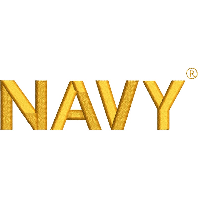 Licensed Word of Navy Default Title One Size