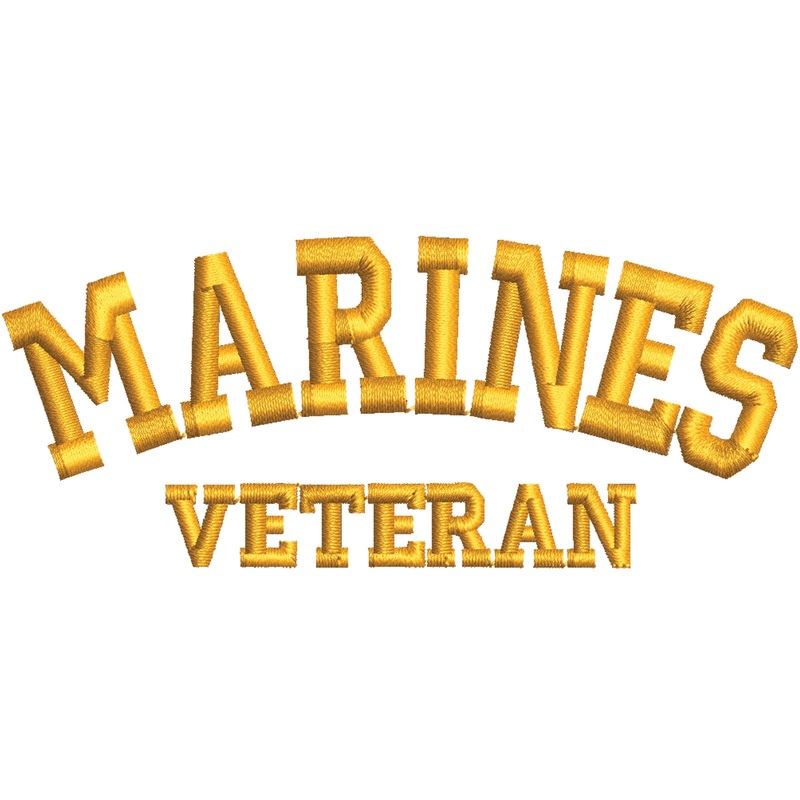 Marines Veteran Symbol Marines Veteran Symbol One Size
