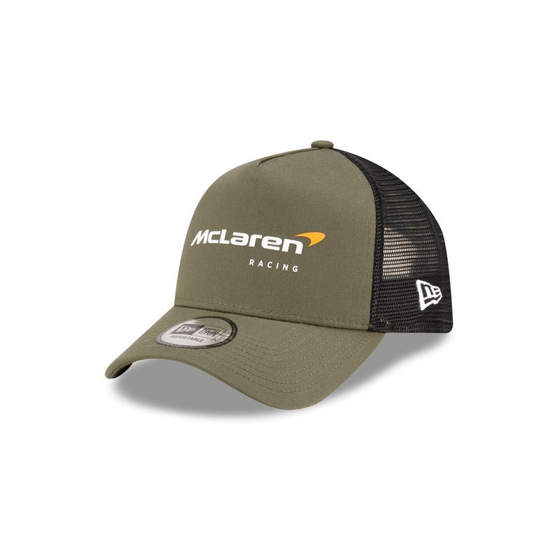 McLaren Formula 1 Team Olive 9FORTY A-Frame Trucker One Size