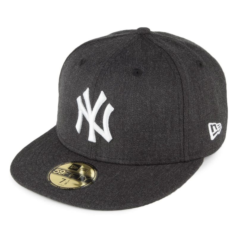New Era 59FIFTY New York Yankees Baseball Cap – Seasonal Heather – Washed Black 7