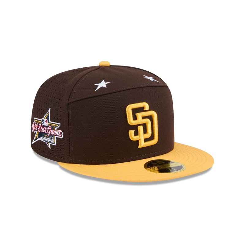 San Diego Padres 2025 All-Star Game Split Panel 59FIFTY Fitted Hat 7