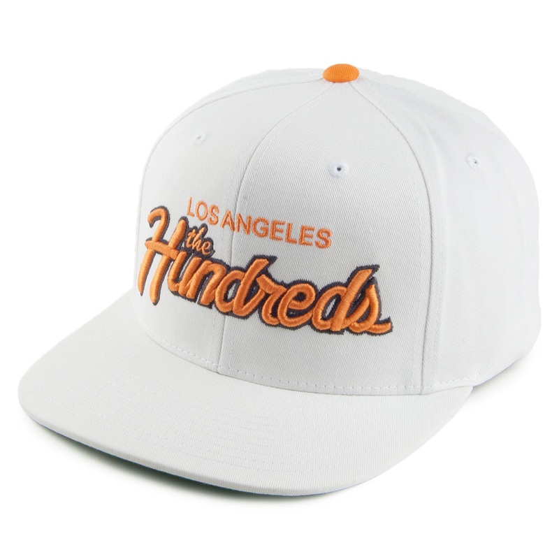 The Hundreds Team Two Snapback Cap – White Adjustable
