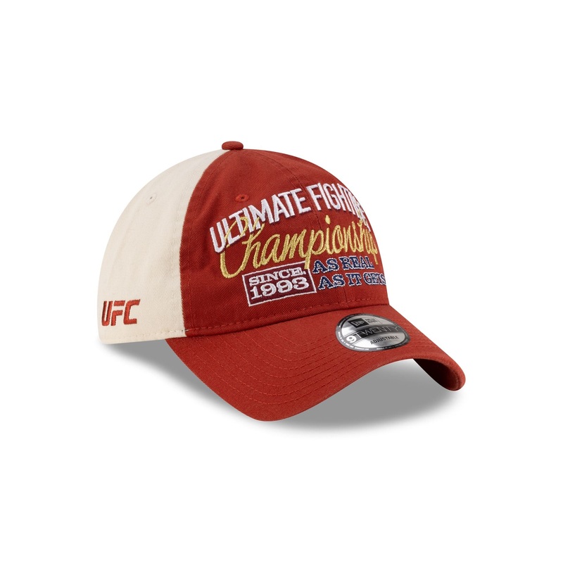 UFC Graphic Rust 9TWENTY Adjustable Hat One Size