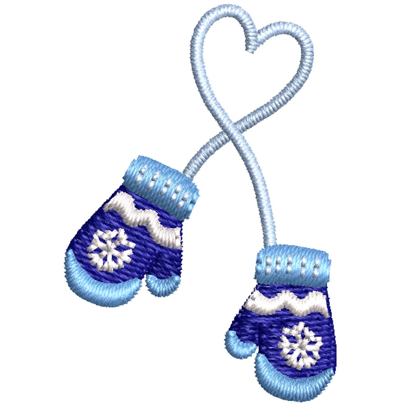 Winter Snow Mittens Winter Mittens One Size