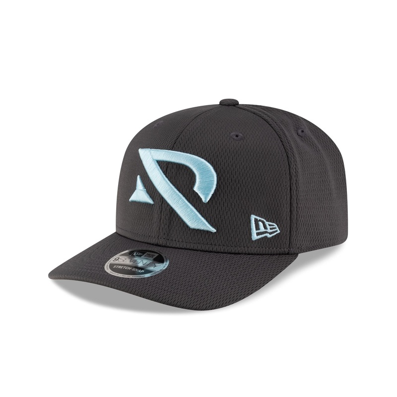 Arlington Renegades Gray 9SEVENTY Stretch-Snap Hat One Size