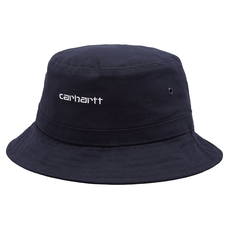 Carhartt WIP Hats Script Bucket Hat – Dark Navy Small/Medium