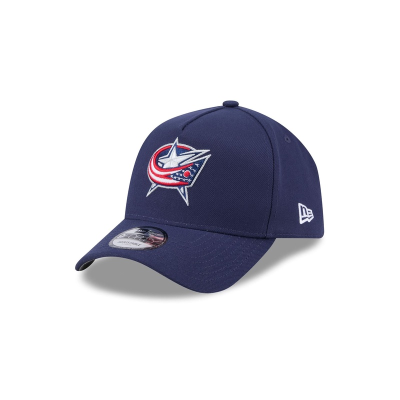 Columbus Blue Jackets Team 9FORTY A-Frame Snapback Hat One Size