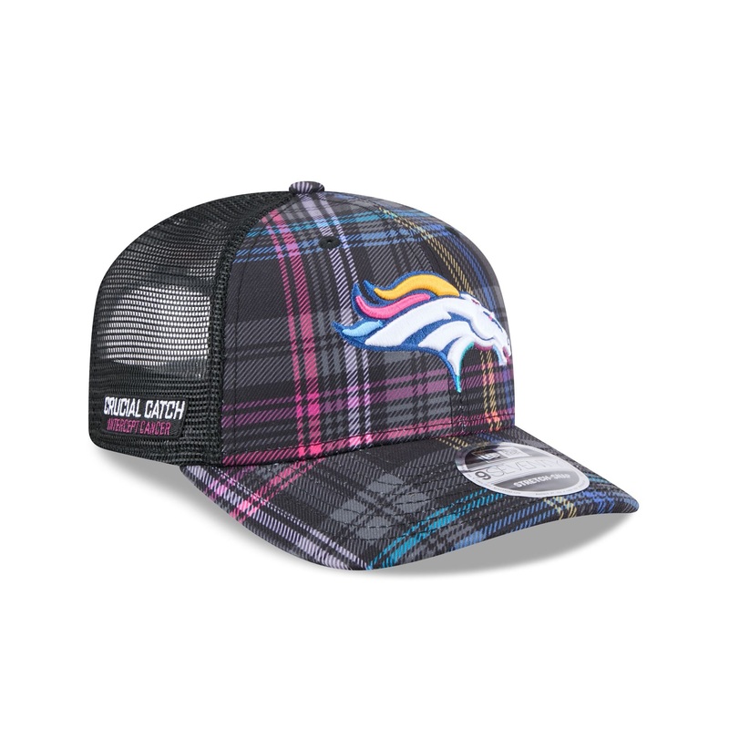 Denver Broncos 2024 Crucial Catch 9SEVENTY Trucker Hat One Size