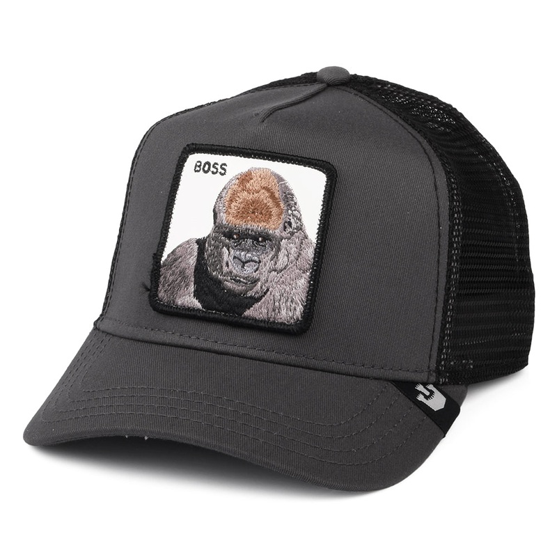 Goorin Bros. Primal Trucker Cap – Grey Adjustable