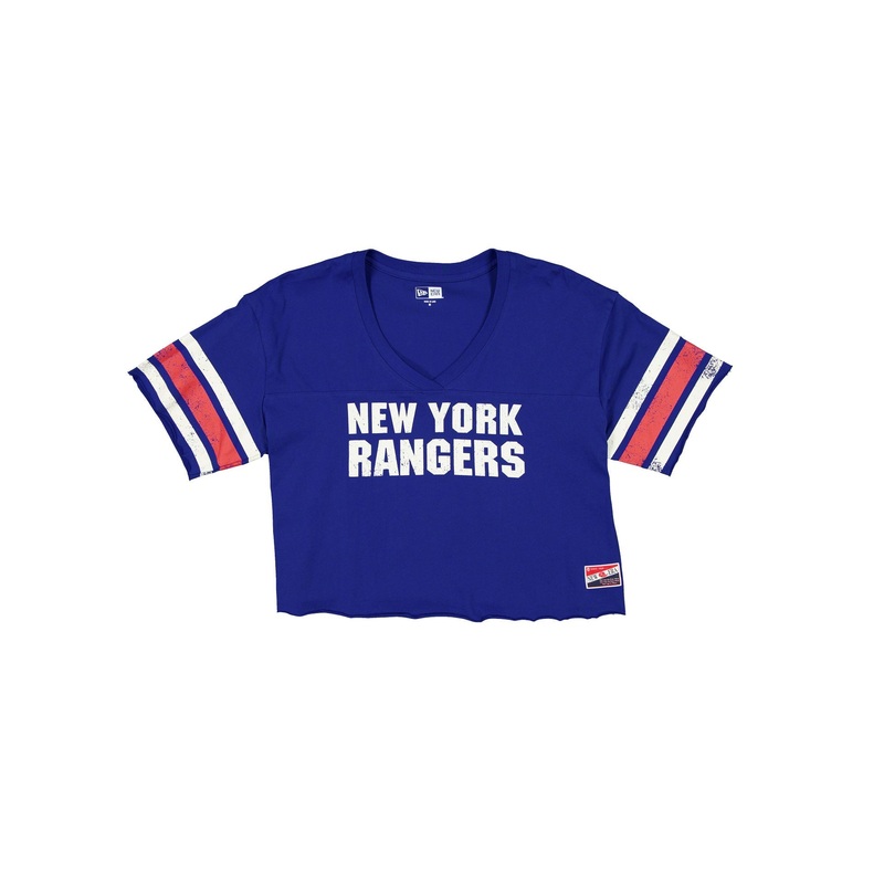 New York Rangers Throwback Cropped Women’s T-Shirt XS