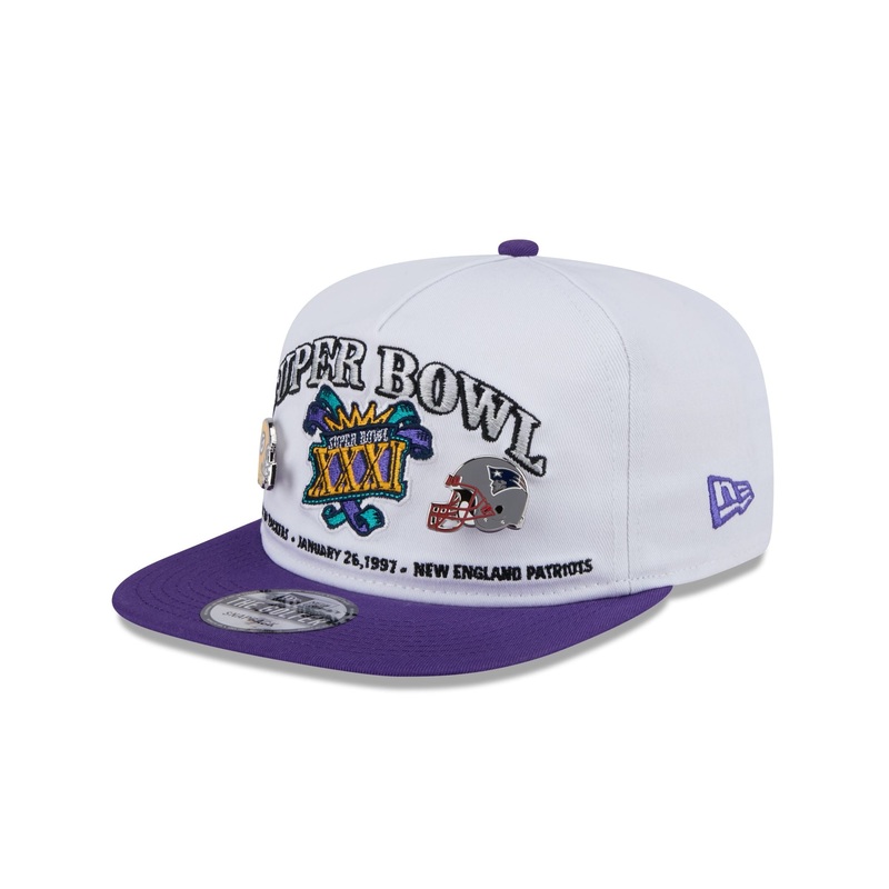 NFL Super Bowl XXXI Championship Pin Golfer Hat One Size