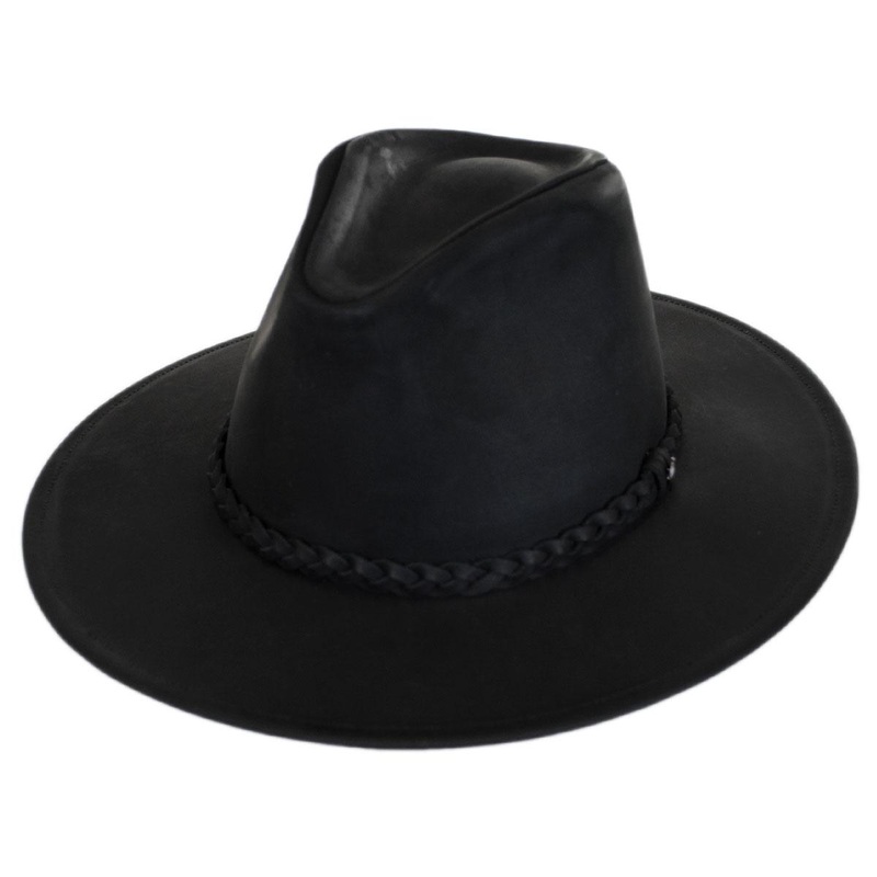 Wholesale Buffalo Leather Western Hat B2B Pre-Pack BLACK 1S-3M-4L-3XL-1XXL