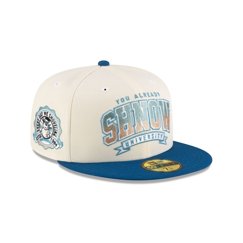 You Already Shnow University Chrome 59FIFTY Fitted Hat 7